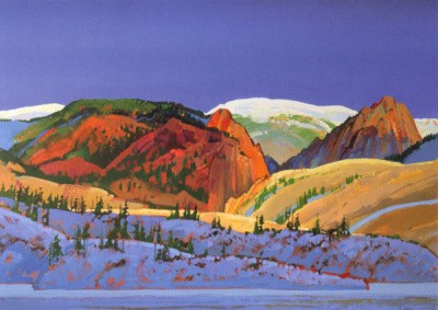 January, View of Creede